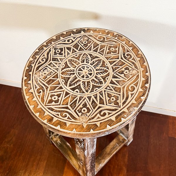 スツール 木製 カウンター キッチン 花台 椅子 チェア ♪ボタニカル