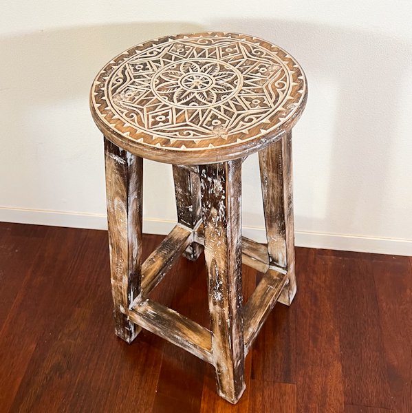 花台 スツール 木製 インテリア 彫刻 木彫り 177684549_8.jpg