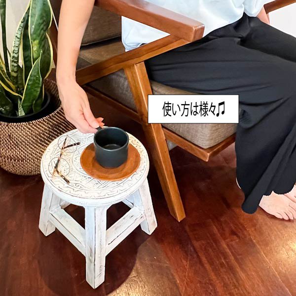 楽天市場】スツール 猫脚 アンティーク おしゃれ クッション