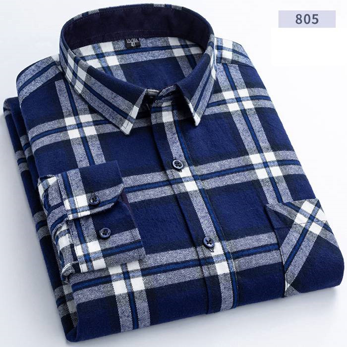A.P.C. フランネルシャツ L ネイビー　チェック柄 フランネルシャツ チェック柄 ネルシャツ メンズ 長袖 秋