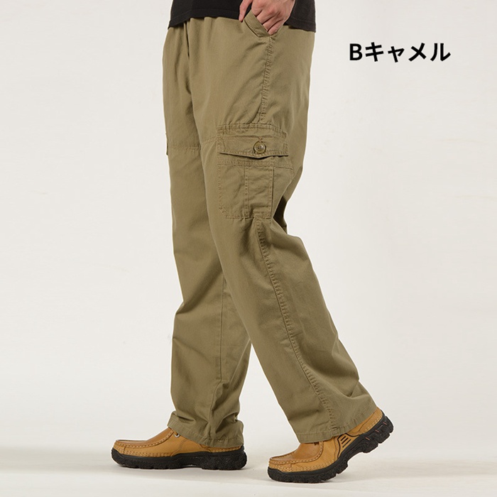 ワークパンツ カーゴパンツ メンズ 2type チノパン カジュアル 作業着 作業ズボン 仕事着 カーゴ 作業服 制服 ストレッチ