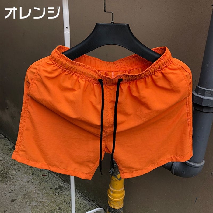 ショートパンツ ハーフパンツ メンズ ボトムス ズボン 短め 薄手 涼しい 短パン 膝上 無地 パステルカラー チノ カラーパンツ カジュアル 代引不可 Nuol349 八癒ショップ 通販 Yahoo ショッピング