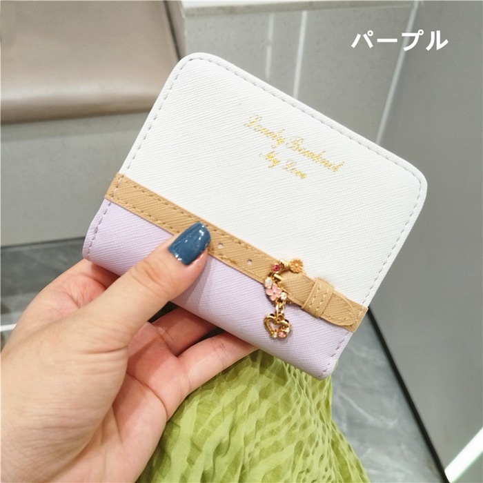 財布 レディース 二つ折り ラウンドファスナー 女子 おしゃれ かわいい