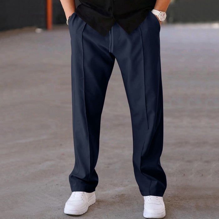 カジュアルパンツ メンズ 40代 50代 60代 センタープレス ストレートパンツ 紳士 大人 メンズファッション |  | 14