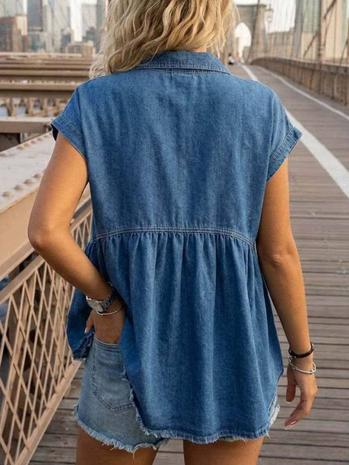 デニムチュニック（サイズ（S/M/L）：4L～）の商品一覧 通販 - Yahoo
