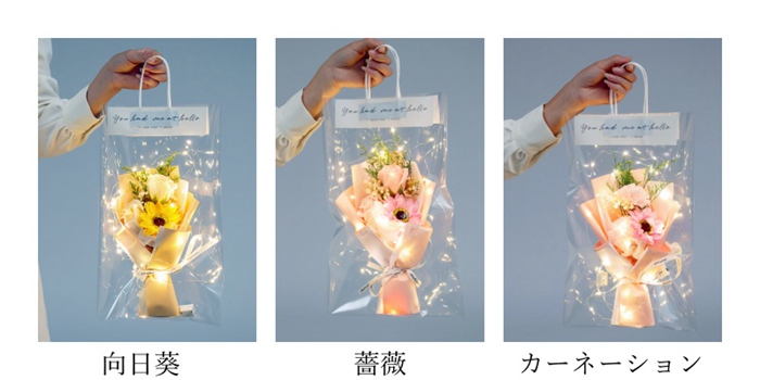 ソープフラワー 造花 石鹸花 花束 枯れない花...の詳細画像1