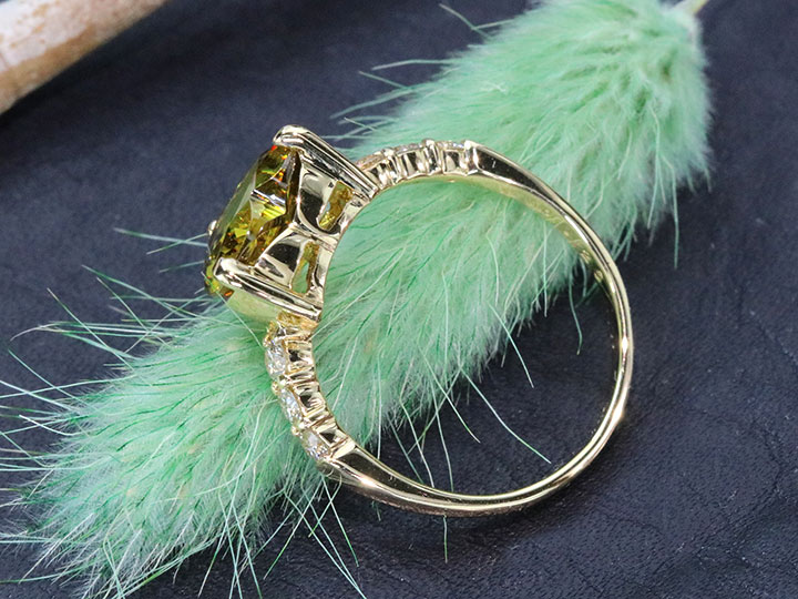 K18YG｜イエローゴールド カラーストーン付きリング 楽天市場】K18YG スクエア カラーストーン リング【送料無料】【代引