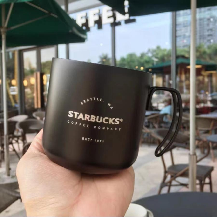 スターバックス ステンレスマグマットブラック スタバ マグカップ