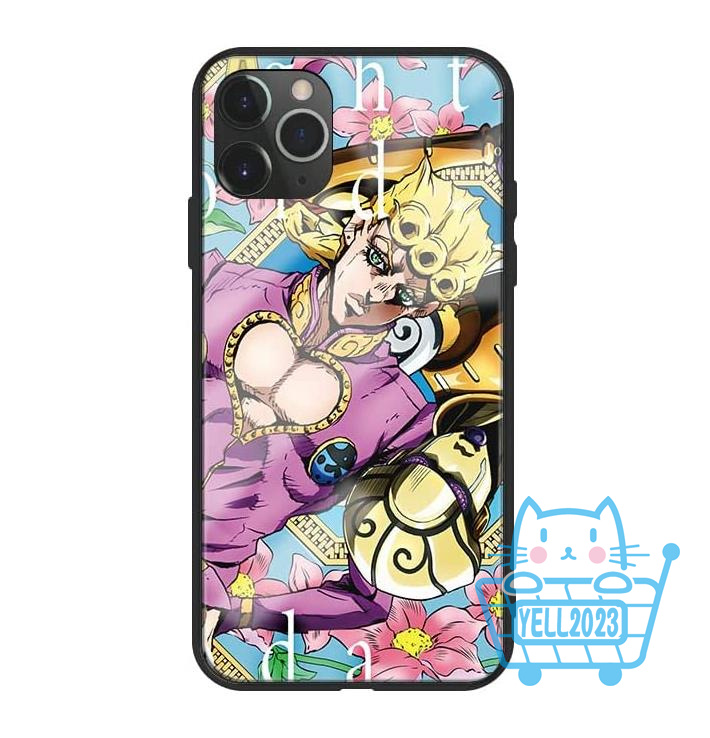 ジョジョの奇妙な冒険 スマホケース ガラス スマホカバー JOJO 吉良吉