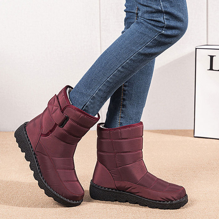 [50％OFF→1740円!クーポンで!]スノーブーツ レディース スノーシューズ ウィンターブーツ 防寒 滑りにくい あったか 暖かい もこもこ ダウン 風^bm1306^ |  | 18