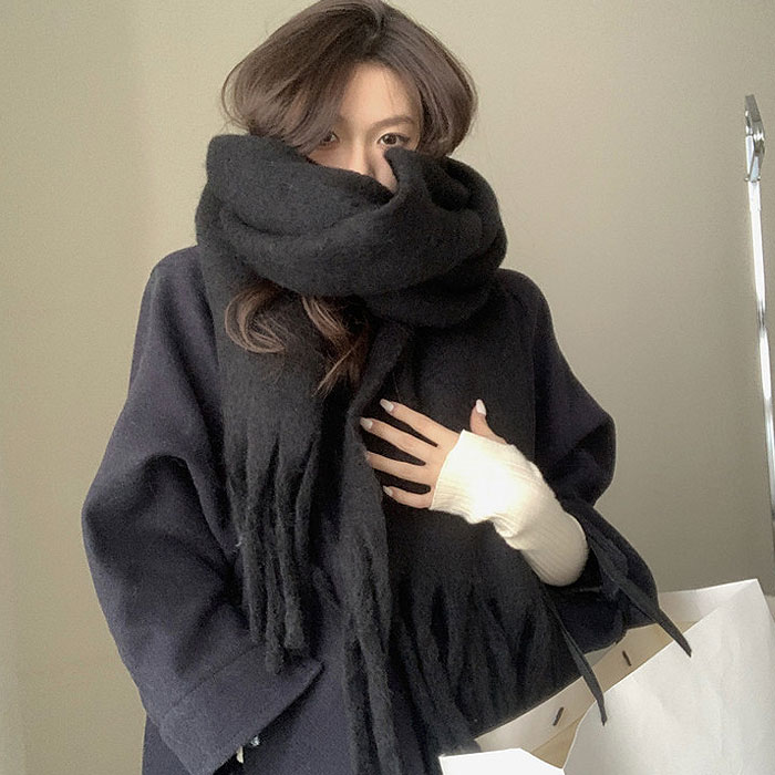 1352円!クーポンで]マフラー ボリュームマフラー ビッグ ストール