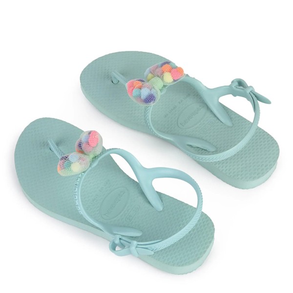 ハワイアナス キッズ レディース ビーチサンダル havaianas ^Kids Freedom Slim PomPom【hav141】^( ゆうパケット送料無料)[郵3] :hav141:Yellow - 通販 - Yahoo!ショッピング