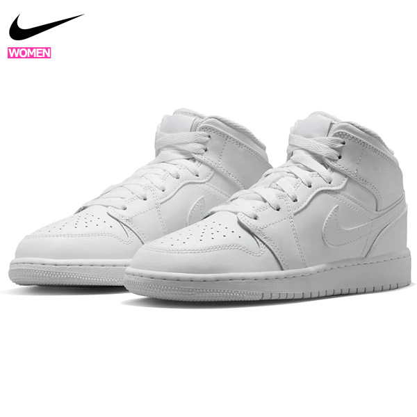 シューズ(女性用) Air Jordan 1 mid (GS) game  NIKE（ナイキ） エア ジョーダン 1 ミッド GS レディース スニーカー