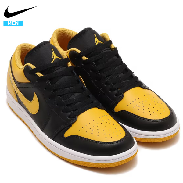 全品10％OFF!24H限定]ナイキ エア ジョーダン 1 ロー メンズ スニーカー AIR JORDAN 1 LOW YELLOW  OCHRE/BLACK-WHITE 553558-072【nike380】^ : nike380 : Yellow(ノースフェイス・ハンターセール中)  - 通販 - Yahoo!ショッピング