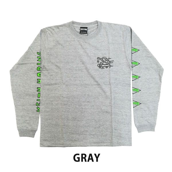 THRASHER スラッシャー メンズ ロンT ロングTシャツ キースへ