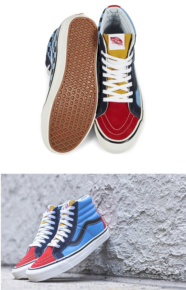 VANS バンズ スケートハイ 38 リシュー 50周年 SK8-HI 38 Reissue 50TH XS1JSN/XS1JSO  Stv/マルチカラー XS1JSN va-43 : va-43 : Yellow(ノースフェイス・ハンターセール中) - 通販 -  Yahoo!ショッピング