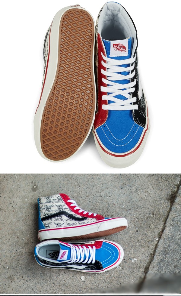 VANS（ヴァンズ） バンズ スケートハイ 38 リシュー 50周年 SK8-HI 38