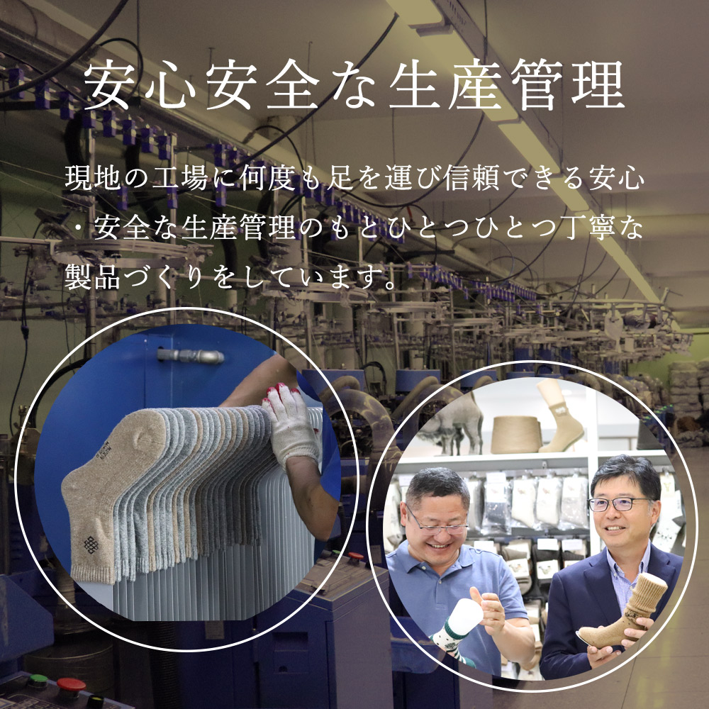 安心・安全な生産管理