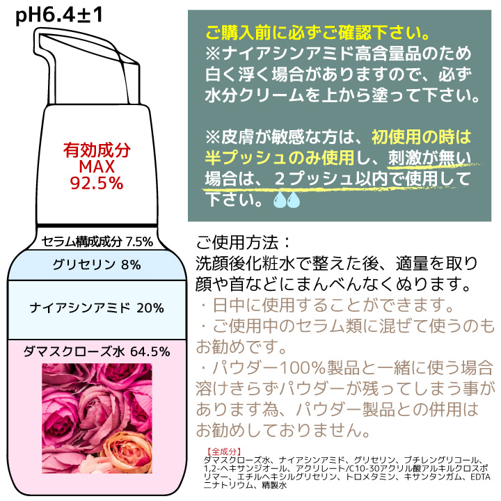 2コ】ナイアシンアミド20％ セラム 30ml ダーマファクトリー