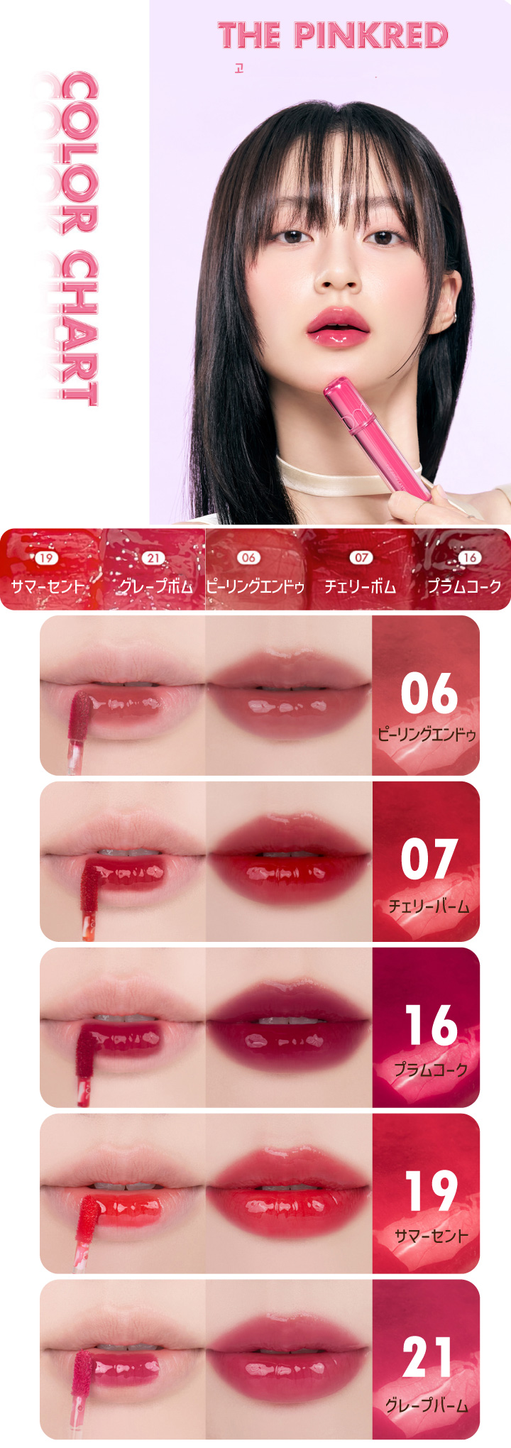 yeppo romand ロムアンド リップ