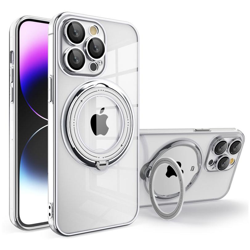 iphone15 ケース iPhone14 ケース クリア iphone13pro max アイフォン15 ケース 14proケース iPhone15 Pro Max ケース レンズ保護 magsafe対応 リング付き 透明｜yeti｜22