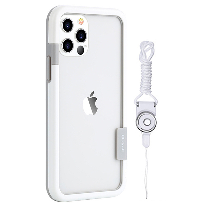 iPhone SE 第3世代 ケース バンパー iPhone12 mini ストラップ付き 