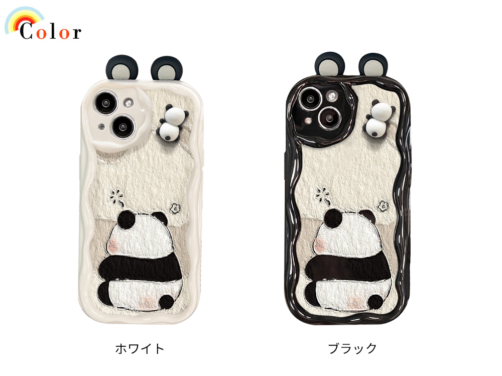 iphone 13 12 mini ケース かわいい iphone 15 14 pro max ケース パンダ iphone SE 3 2 ケース 動物 iPhone 11 pro xr xs max 7 8 plus カバー かわいい｜yeti｜12