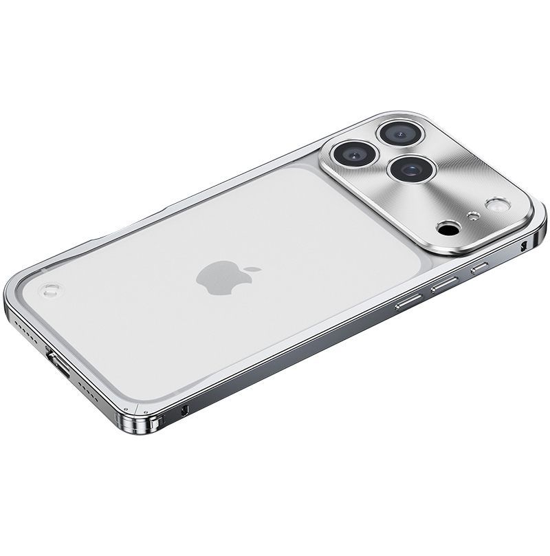 iPhone17 pro ケース 耐衝撃 iPhone16 Pro Max バンパーケース アルミ