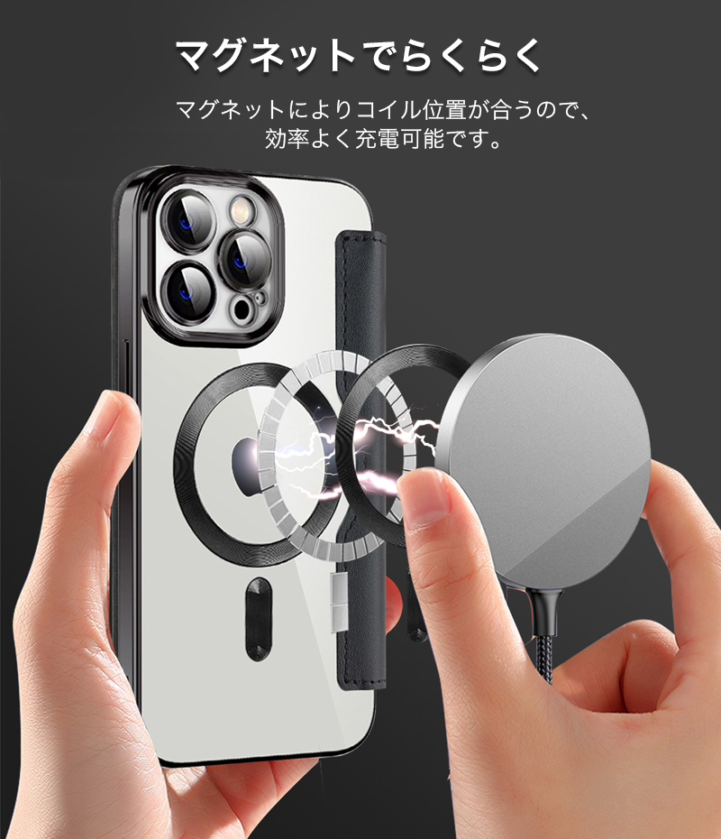 iphone16e ケース 手帳型 iphone16 iphone15 iphone14 iphone13 ケース magsafe対応 スマホケース iphone 16 15 14 13 12 pro max 16e ケース クリア カメラ保護 |  | 06