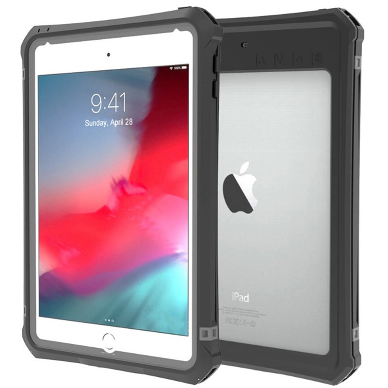 iPad mini ケース 防水 防塵 iPad mini6 ケース 耐衝撃 フルカバー iPad mini5 mini4 ケース ストラップ付 透明  iPad mini 第6世代 第5世代 ケース 完全防水