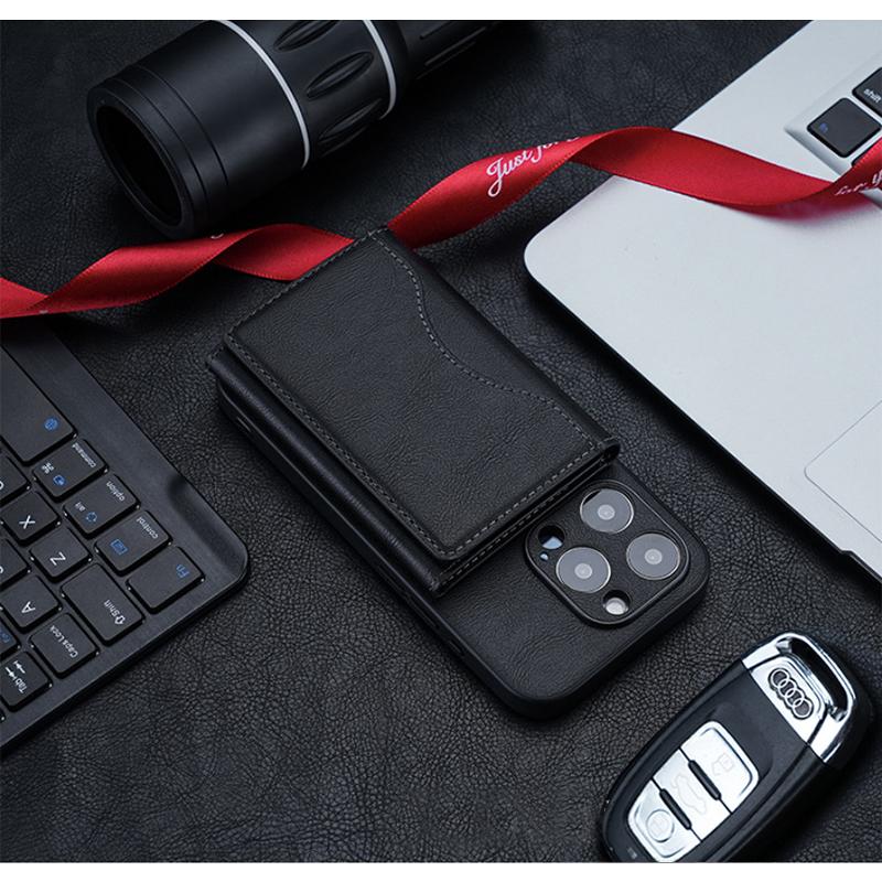 MagSafe対応ウォレット iphone 15 14 13 12 pro max カードポケット magsafe アクセサリー 6枚 カード収納 マグネット カードケース スタンド メンズ レディース｜yeti｜15
