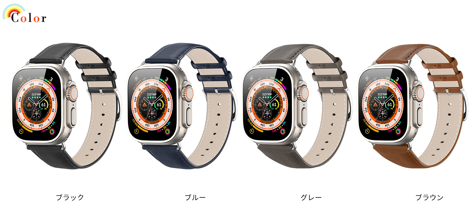 アップルウォッチ バンド apple watch バンド レザー 本革 44 45 46 mm Apple Watch ultra2 se  Series10 9 8 7 6 5 4 3 2 1 41mm 42mm 40mm 38mm バンド : i-yeti-applewatch-band- series-nzpbd-00 :