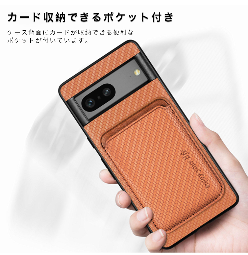 Google Pixel - Pixel ピクセル 7a magsafe対応ケース付き Google Pixel 7a ケース カードポケット付き Pixel8 magsafe対応