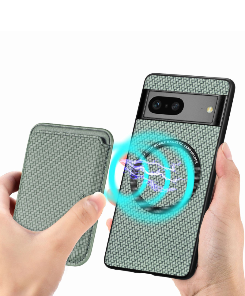 Google Pixel - Pixel ピクセル 7a magsafe対応ケース付き Google Pixel 7a ケース カードポケット付き Pixel8 magsafe対応