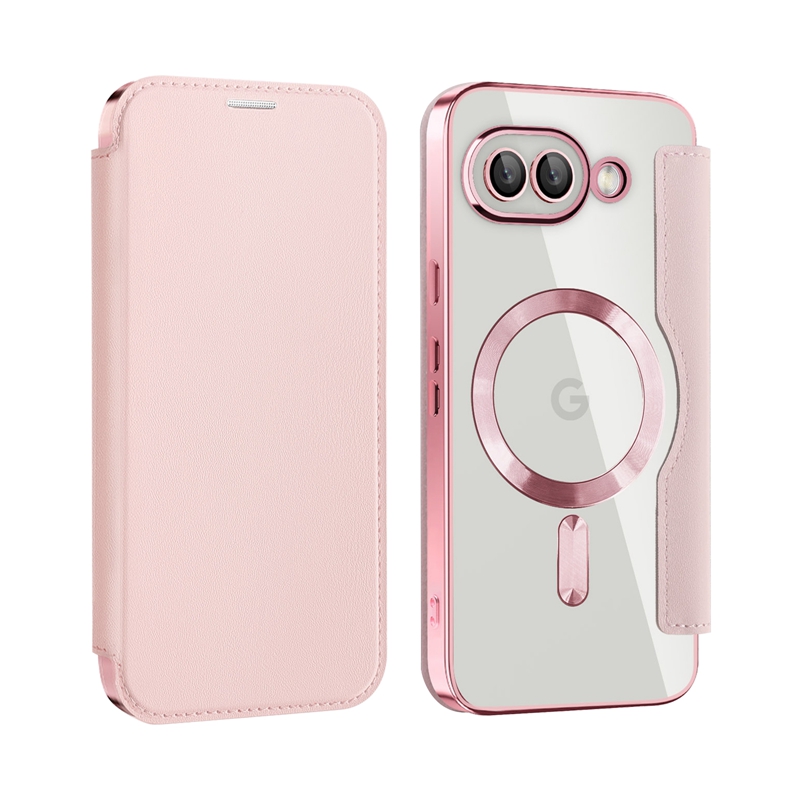 Google Pixel 9a ピンク フリップカバー付き　グーグルピクセル Amazon.co.jp: Google Pixel 9a ケース ピンク 耐黄変 耐衝撃 グーグル