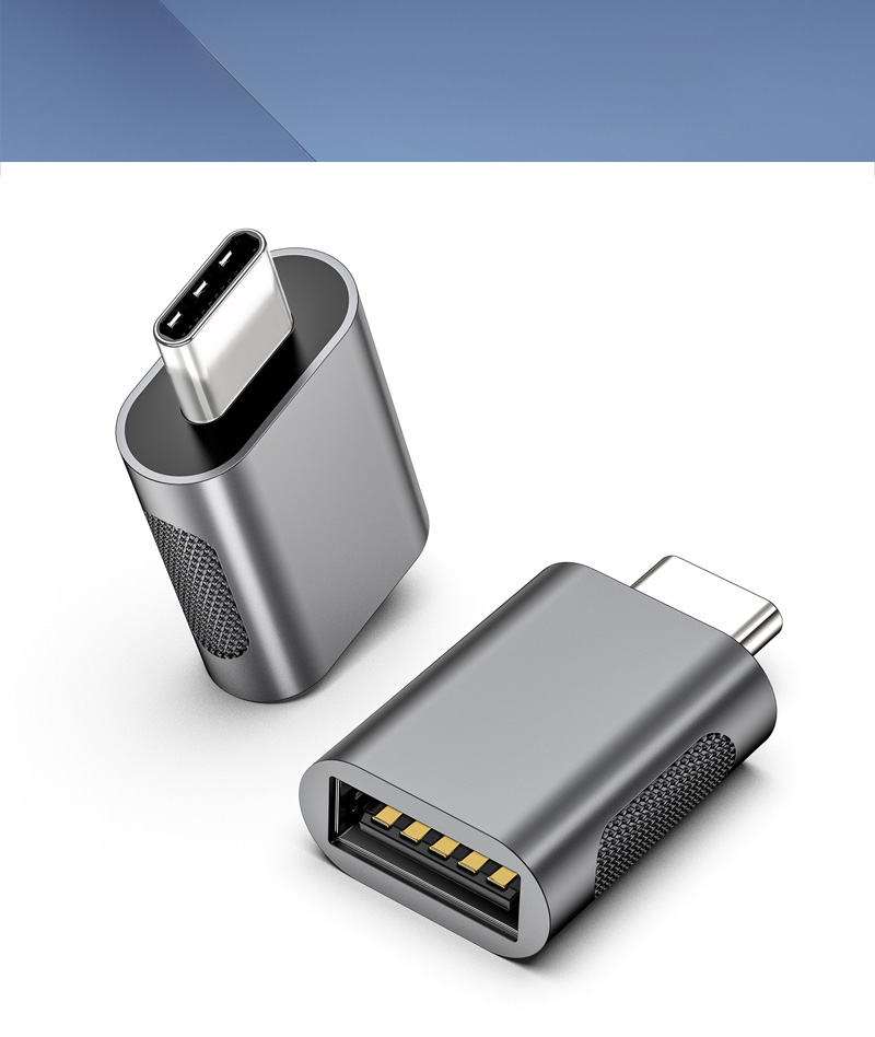 typec オス usb 3.2 メス 変換アダプター to type-c OTG機能付き