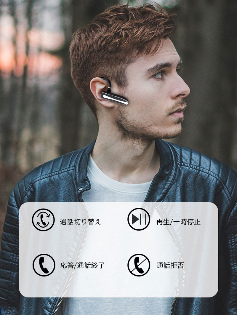 ブルートゥースイヤホン Bluetooth 5...の詳細画像4