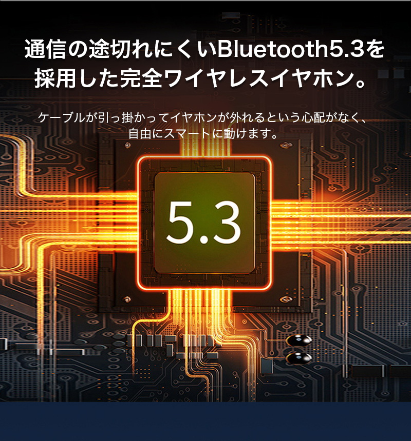 ワイヤレスイヤホン Bluetooth 空気伝...の詳細画像3