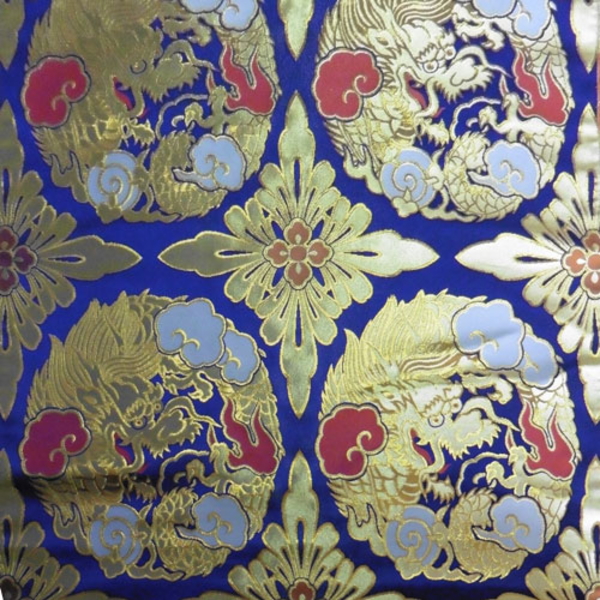 御仏前座布団(70×74cm 中綿1.8kg) 大竜 法要座布団／職人手作り