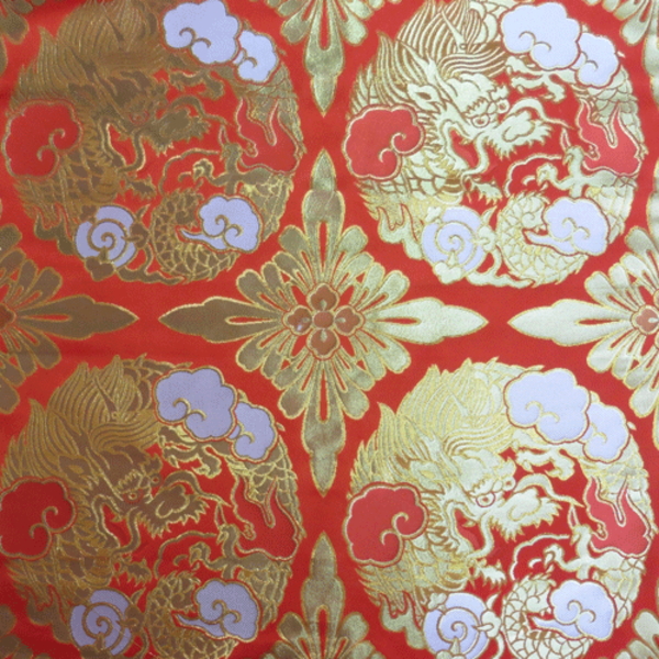 御仏前座布団(70×74cm 中綿1.8kg) 大竜 法要座布団／職人手作りオーダー座布団の画像