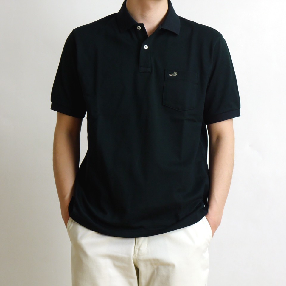 ポロシャツ メンズ 半袖 ブラック 黒 大きい ポケット付き 無地 ブランド 日本製 ワンポイント 誕生日 プレゼント ギフト 父の日 Crocodile クロコダイル 05 Croco Hp08 H メンズセレクトファッション 通販 Yahoo ショッピング