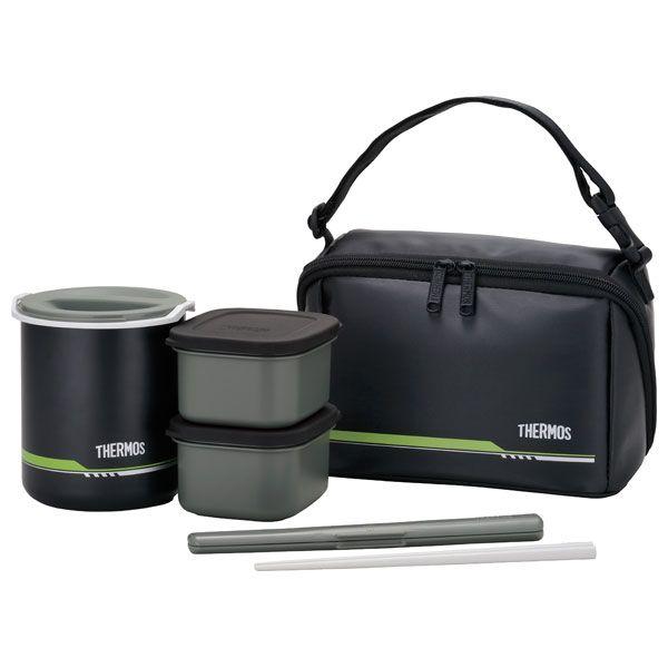 THERMOS サーモス 保温弁当箱 マットブラック DBQ-502 ｜ ランチ