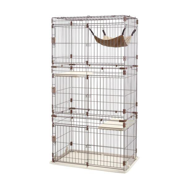 キャットケージ リラックスサークル Richell 猫用ケージ 3段ネコケージ キャットケージ リラックスサークル Richell 猫用ケージ 3段