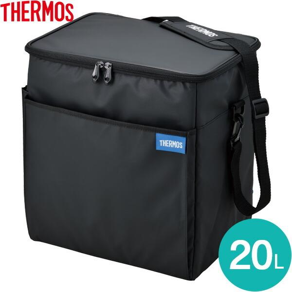 サーモス クーラーバッグ ソフトクーラー 20L ブラック(BK) REQ-020 