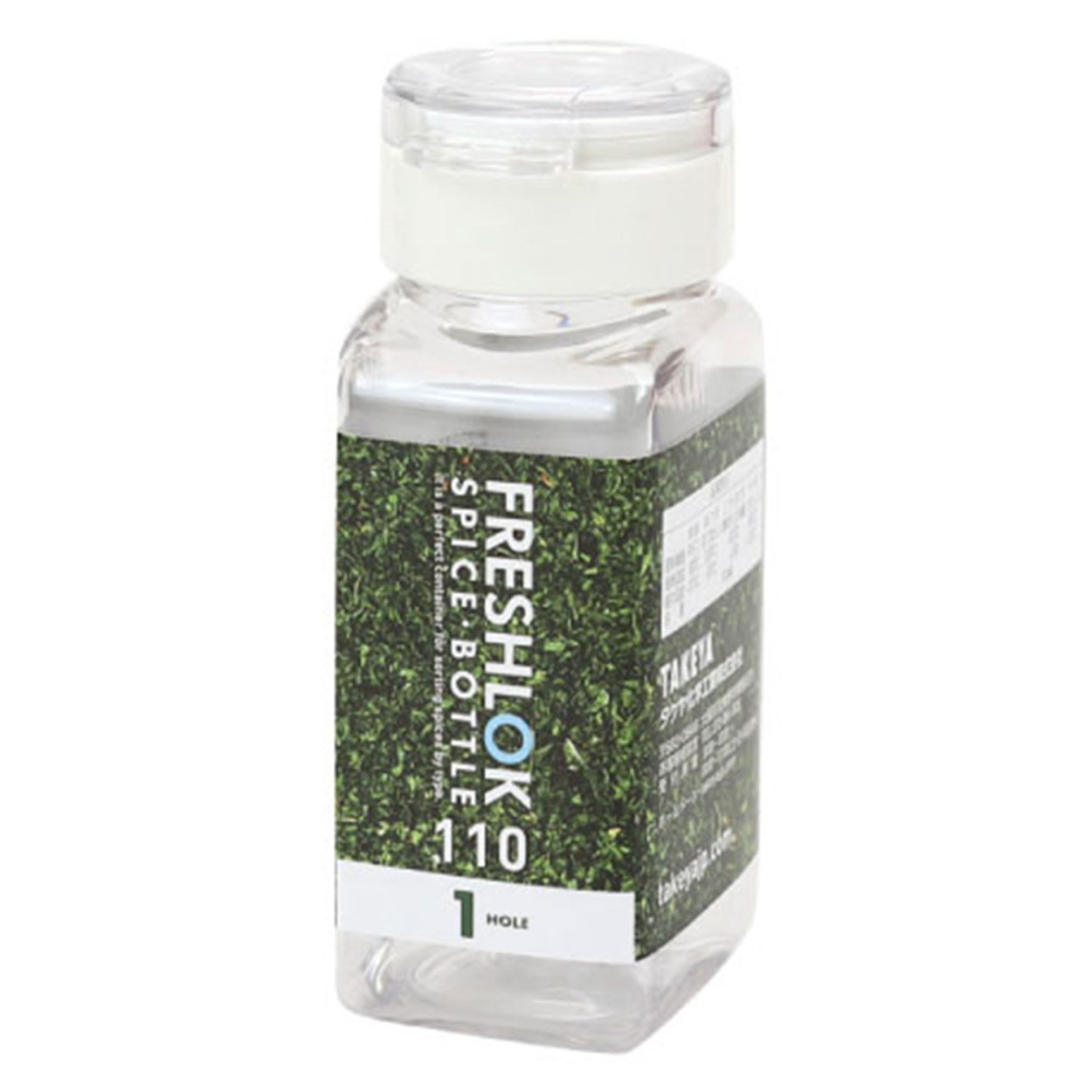 フレッシュロック スパイスボトル 110ml 1ホール 5ホール カラー:白/緑/茶 ｜ 調味料 保存容器 密閉 詰め替え ボトル プラスチック  キッチン 収納 塩 胡椒 1穴 :dkq:びーんず生活雑貨デポ - 通販 - Yahoo!ショッピング