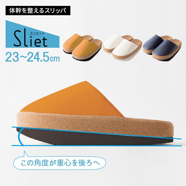 体幹を整えるスリッパ Sliet（スリエット） １足組 ｜ 体幹 姿勢 美しい 後ろに重心 下半身 スリッパ 履くだけ 姿勢を意識 | アルファックス