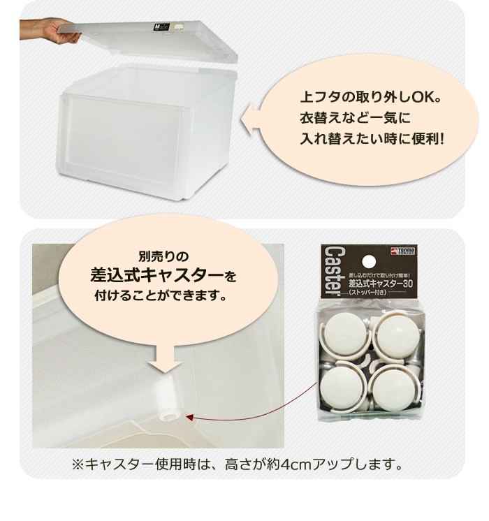 プロフィックス カバコ　収納ケースセット 楽天市場】収納ケース PROfix カバコ S 8個セット ｜ 衣装ケース 収納