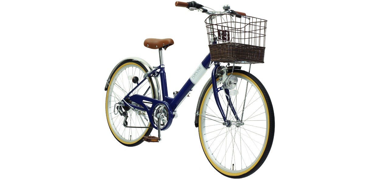 TOPONE NV246 24型 子供用自転車 送料無料 シマノ製6段変速ギア 適正身長130cm以上 男女兼用 プレゼント ...