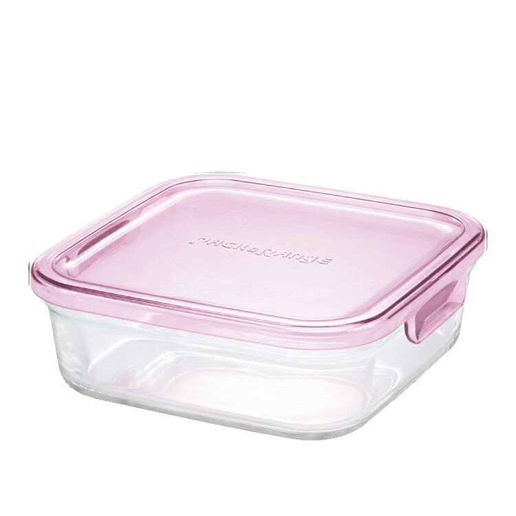 対応 】iwaki パック＆レンジ（ピンク）保存容器 800ml KT3247N-P