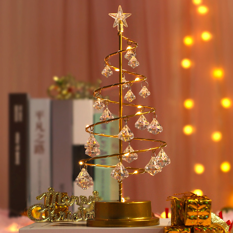 クリスマスツリー 卓上 電気スタンド ミニ 卓上ツリー LEDクリスマスツリー 北欧 雰囲気作り クリスマスライトー :ledlight42:ヘルツ  - 通販 - Yahoo!ショッピング